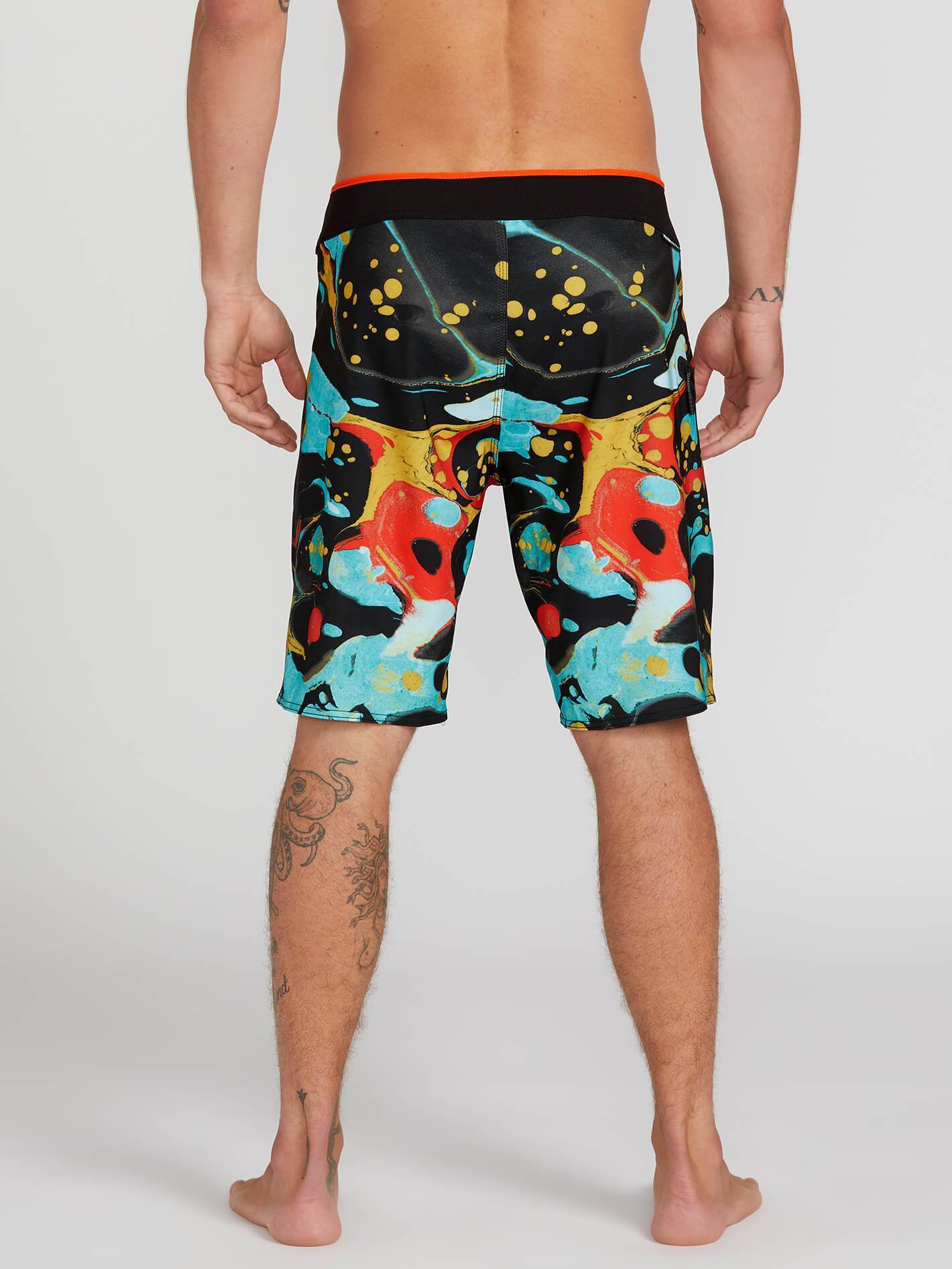 Stone Plus Mod 20" Boardshort - Black