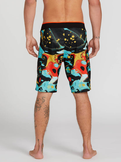Stone Plus Mod 20" Boardshort - Black