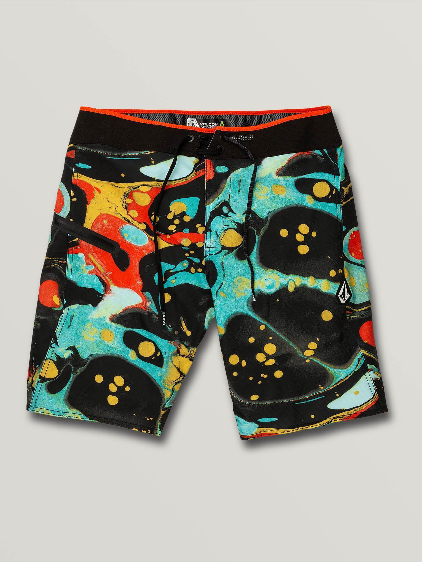 Stone Plus Mod 20" Boardshort - Black