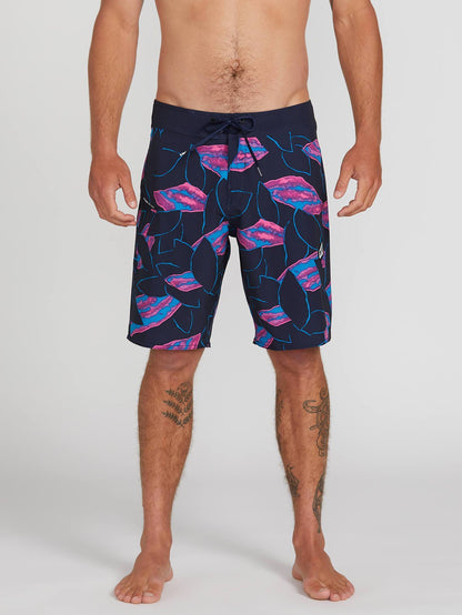 Secret Leaf Mod 20" Boardshort - Navy