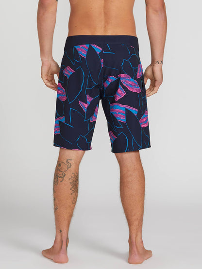 Secret Leaf Mod 20" Boardshort - Navy