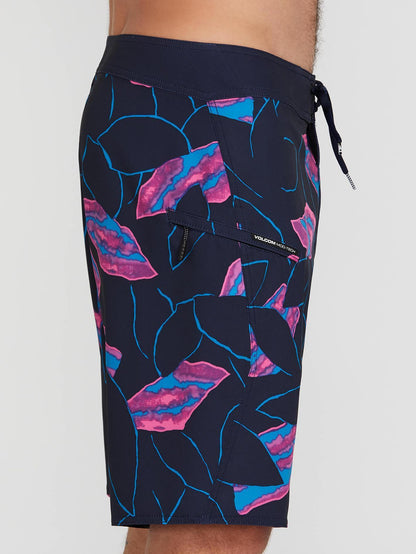 Secret Leaf Mod 20" Boardshort - Navy