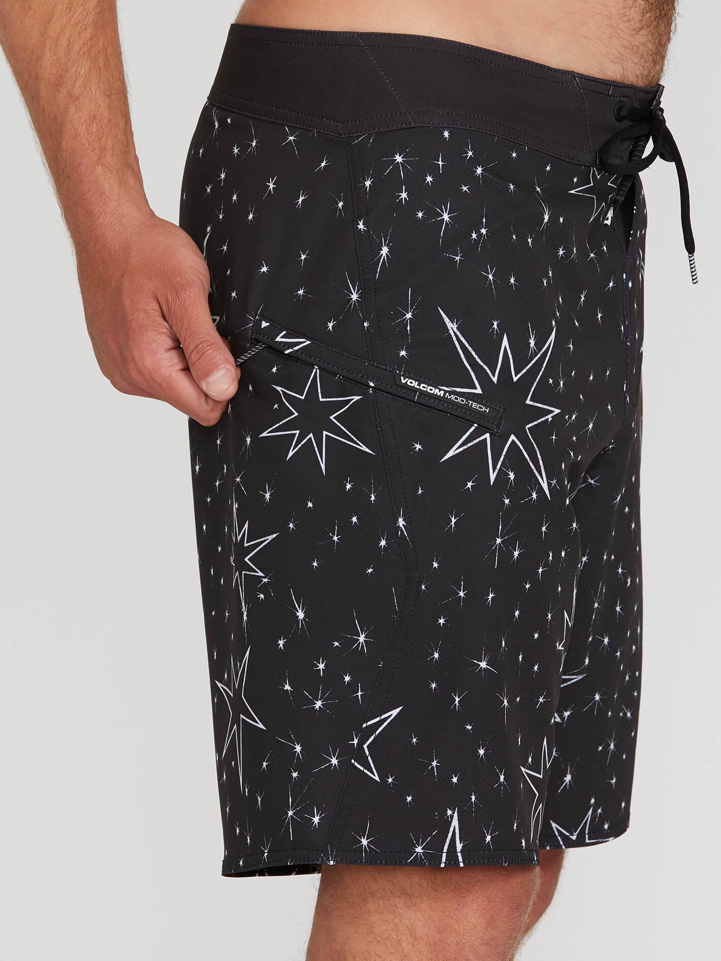 Luminator Mod Boardshort - Black