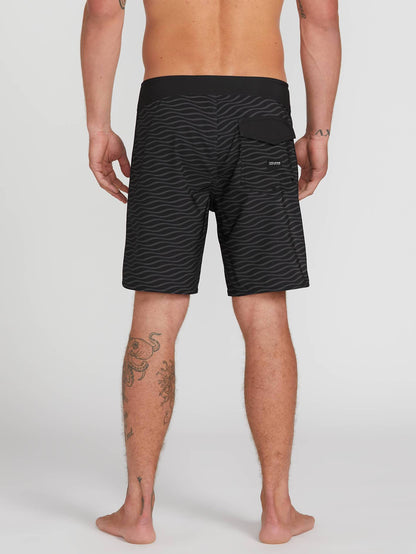 Levstone Vibes Mod Boardshort - Black