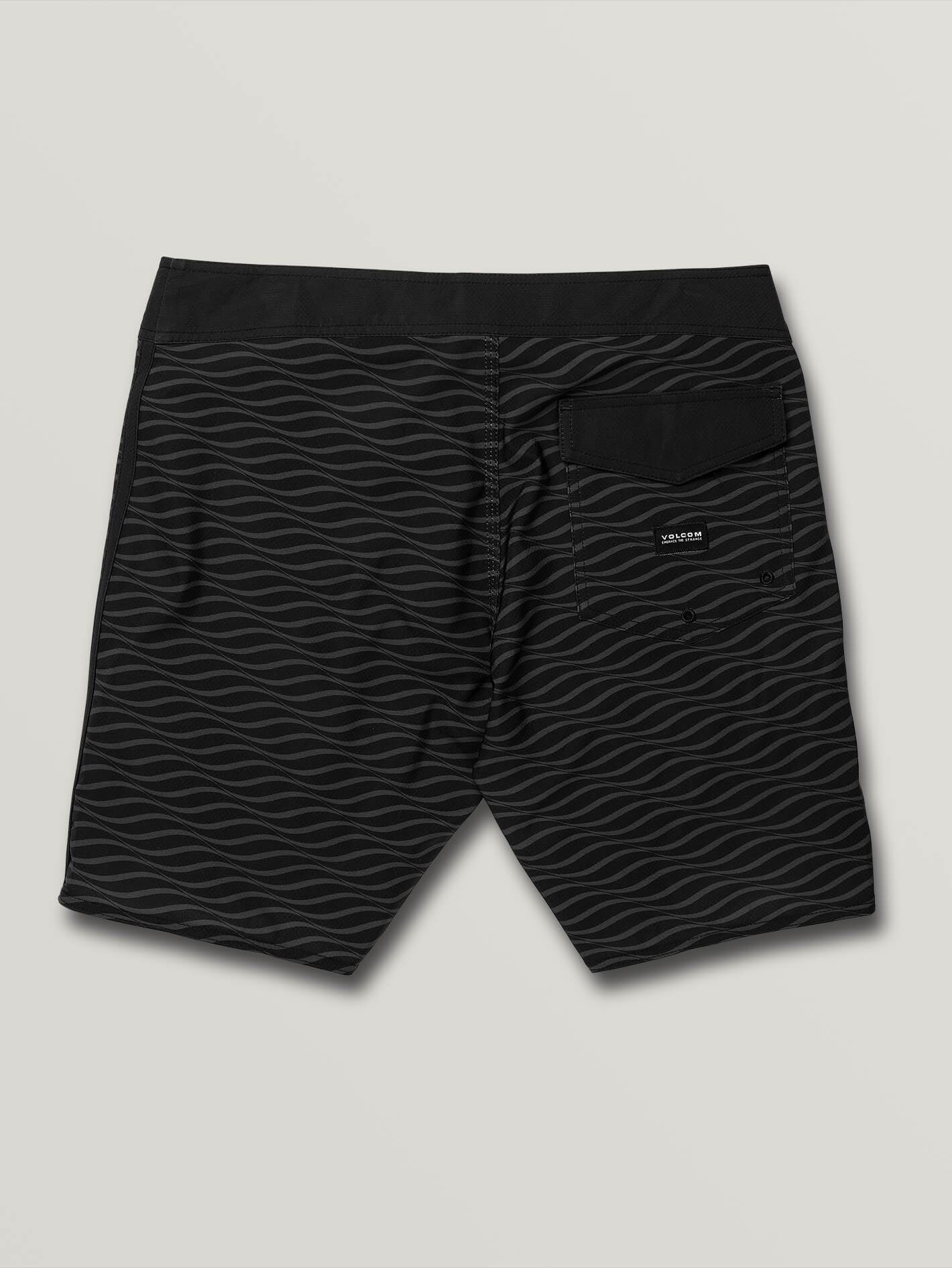 Levstone Vibes Mod Boardshort - Black