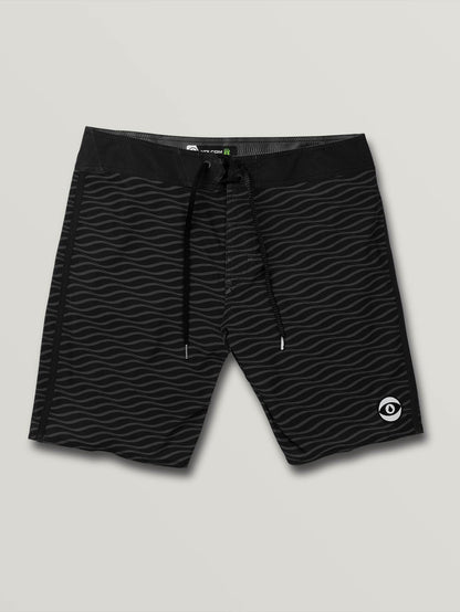 Levstone Vibes Mod Boardshort - Black