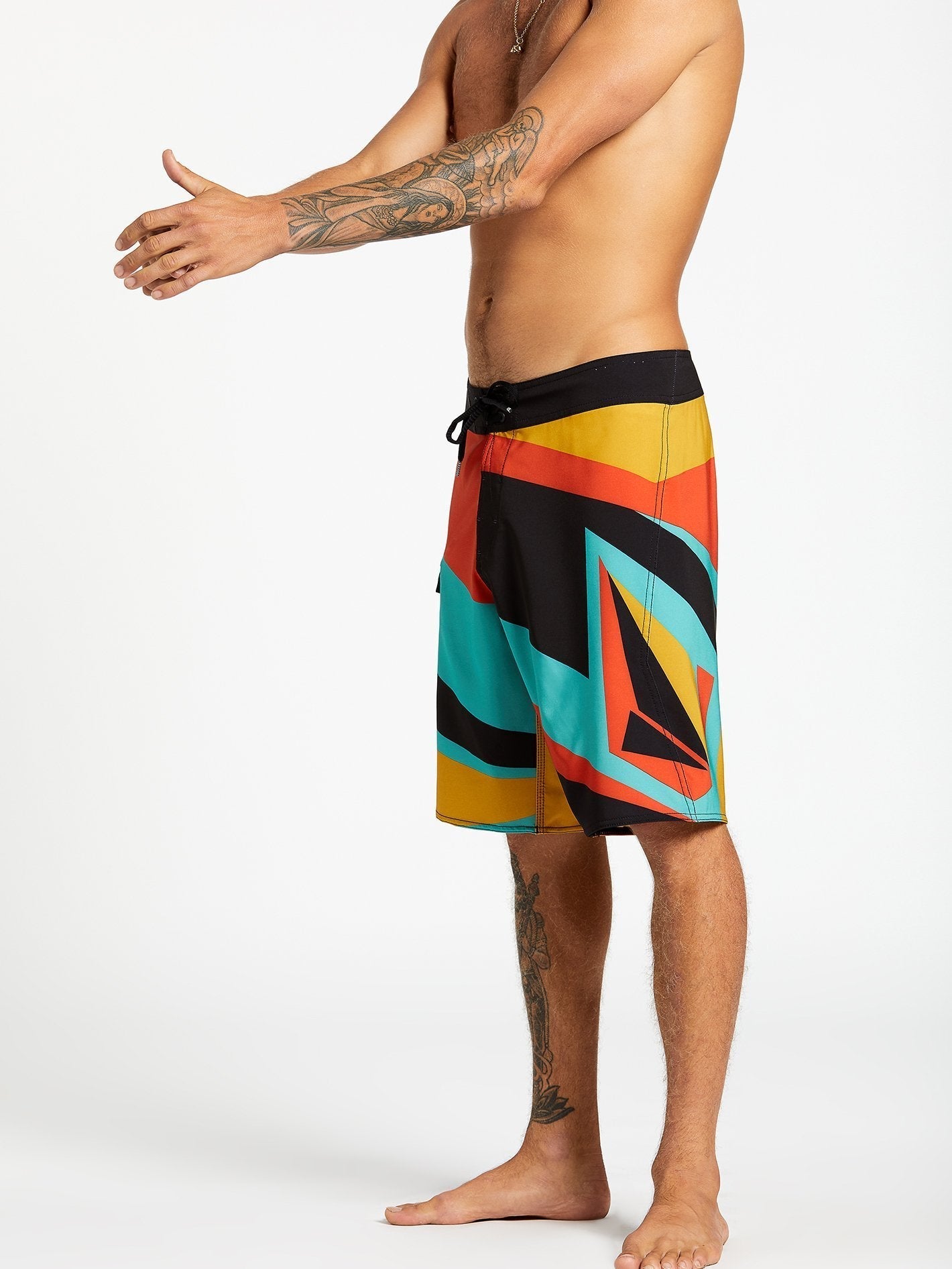 Ransacked Mod 20" Boardshort - Black