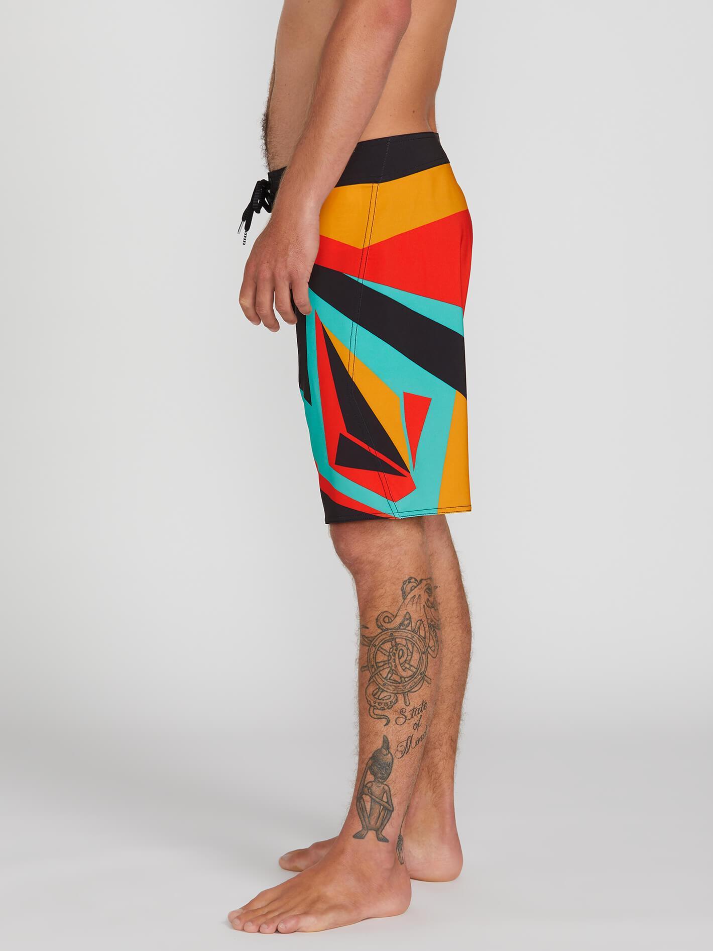 Ransacked Mod 20" Boardshort - Black