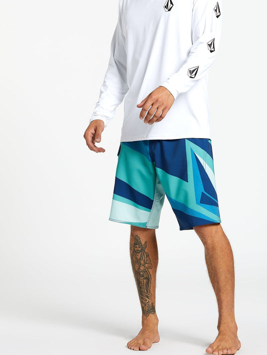 Ransacked Mod 20" Boardshort - Navy