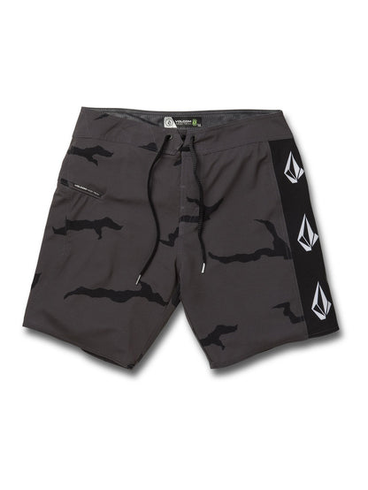 Deadly Stones Mod 18' Boardshort - Dark Charcoal