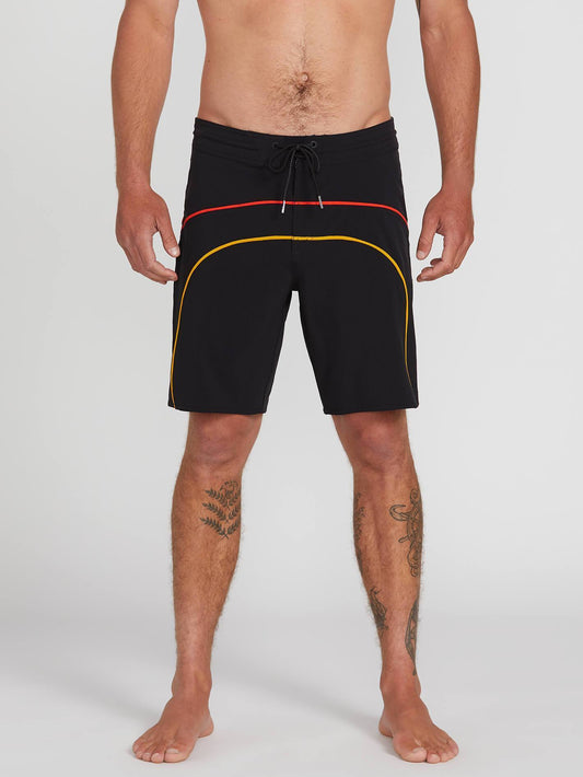 Rainbow Brdg Stny 19" Boardshort - Black