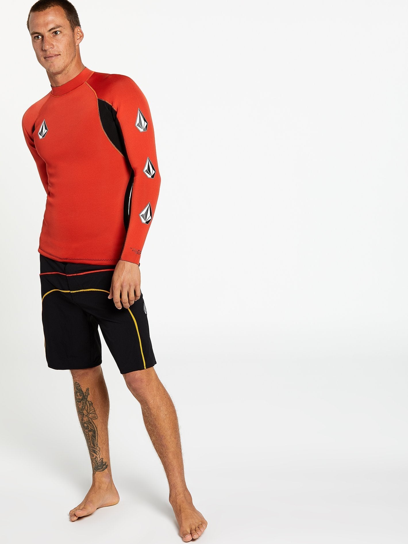 Rainbow Brdg Stny 19" Boardshort - Black