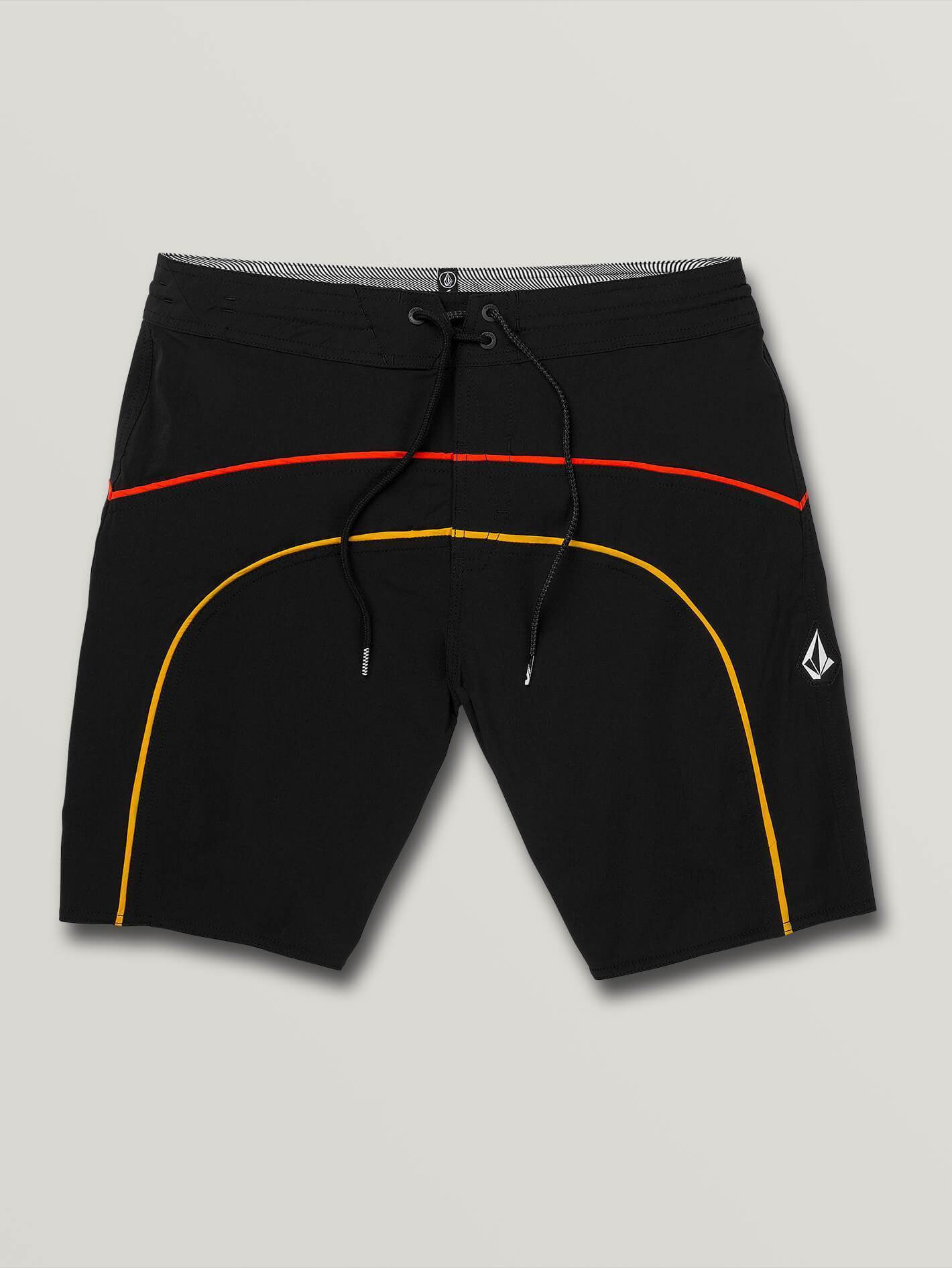 Rainbow Brdg Stny 19" Boardshort - Black
