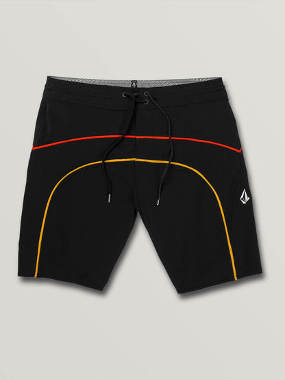 Rainbow Brdg Stny 19" Boardshort - Black