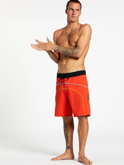 Rainbow Brdg Stny 19" Boardshort - Pepper Red