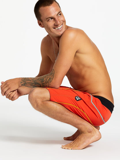 Rainbow Brdg Stny 19" Boardshort - Pepper Red