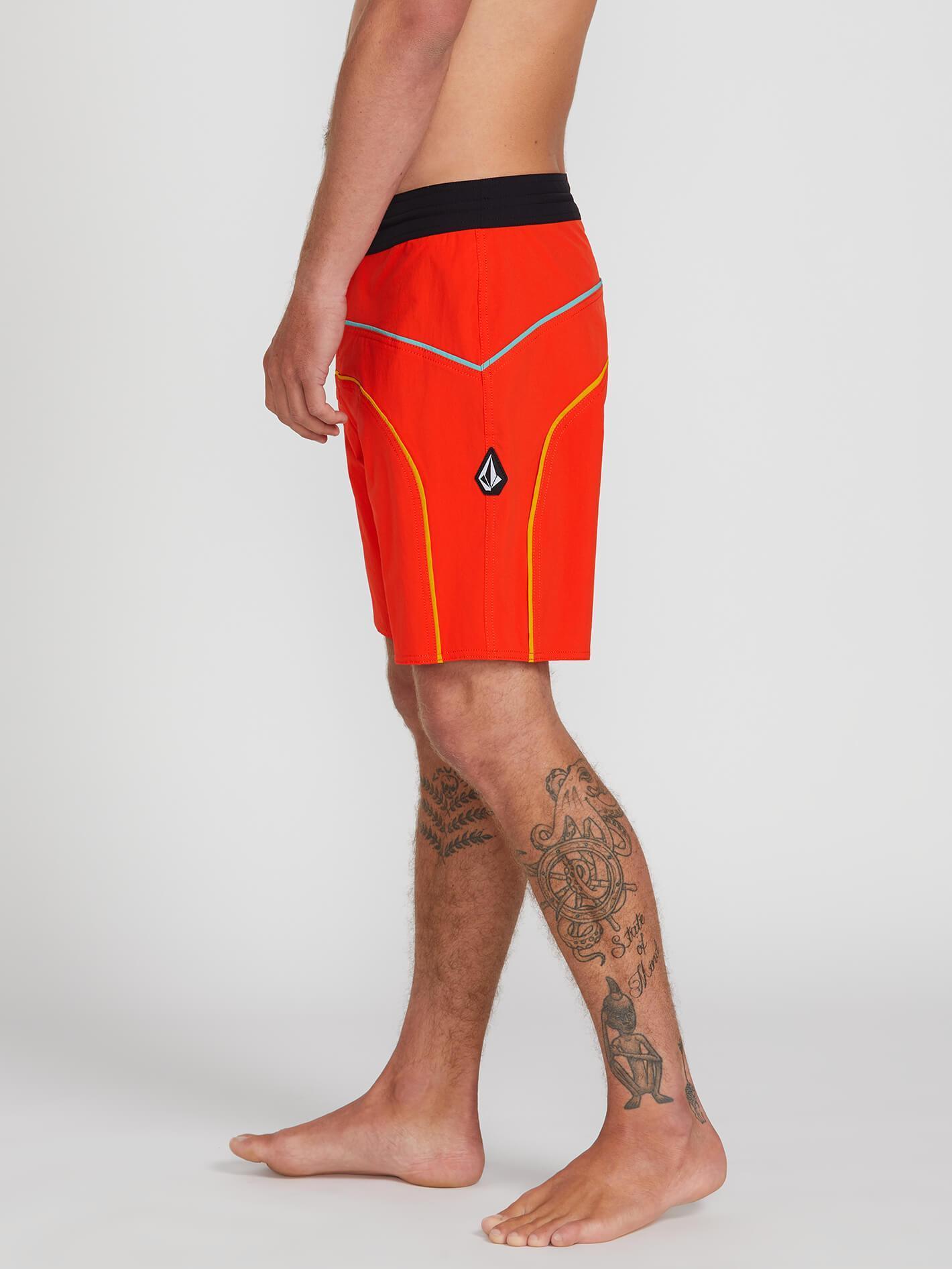 Rainbow Brdg Stny 19" Boardshort - Pepper Red