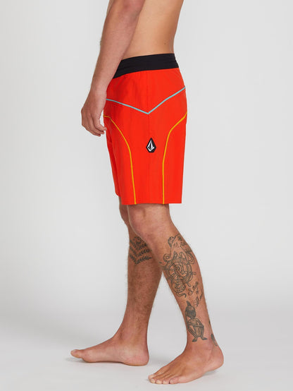 Rainbow Brdg Stny 19" Boardshort - Pepper Red