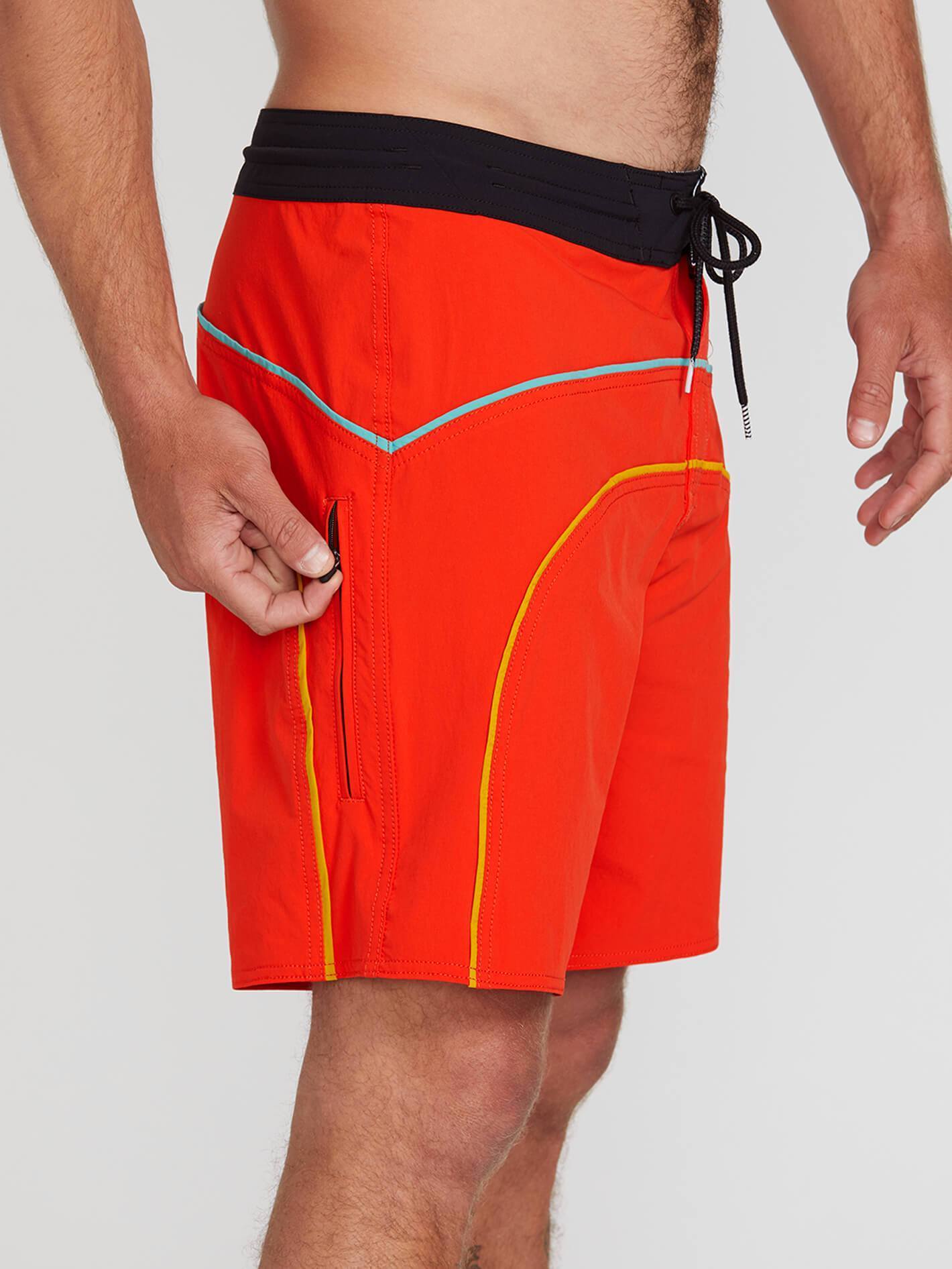 Rainbow Brdg Stny 19" Boardshort - Pepper Red