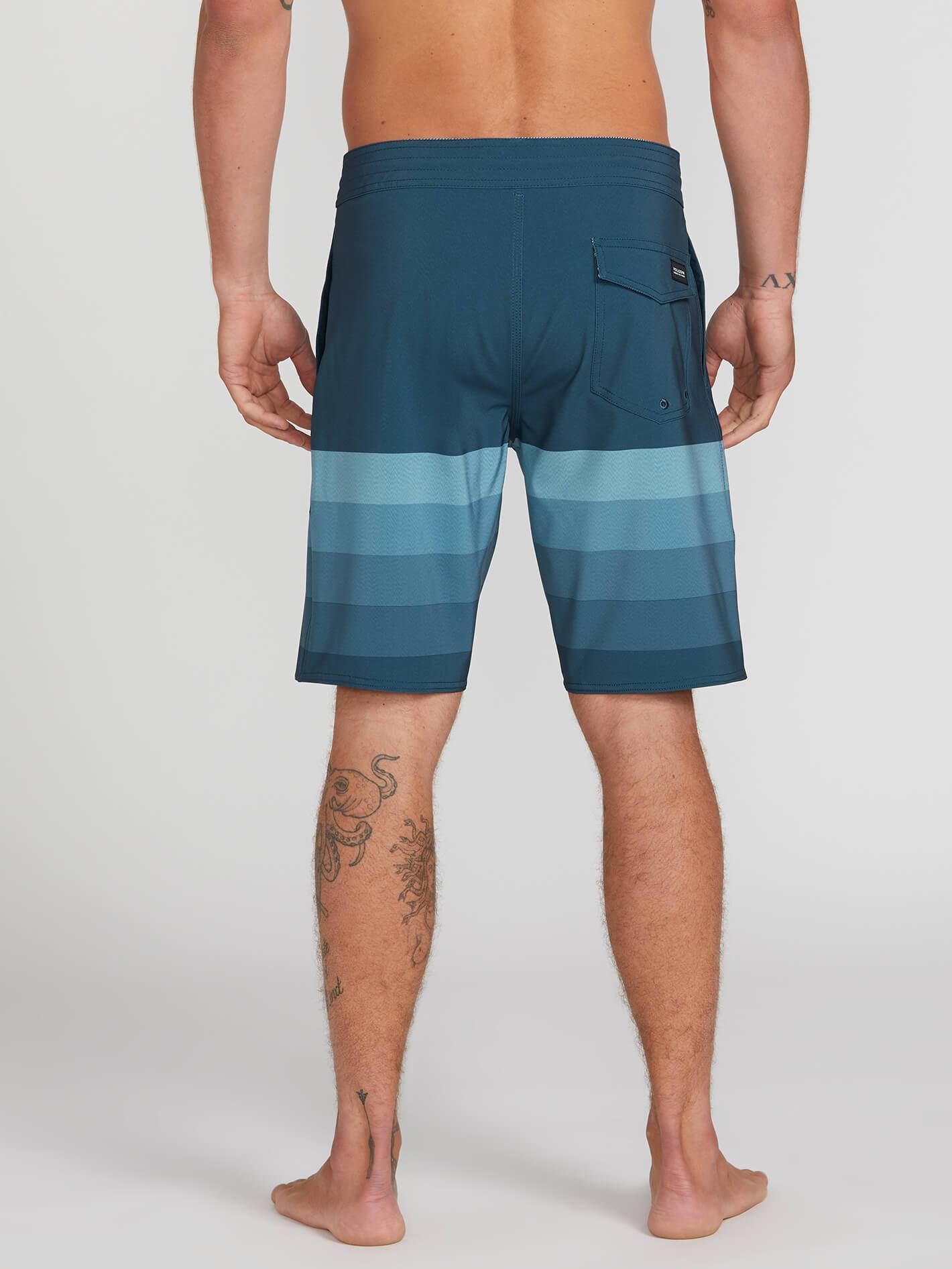 Quarta Static Stoney Boardshort - Bering Sea