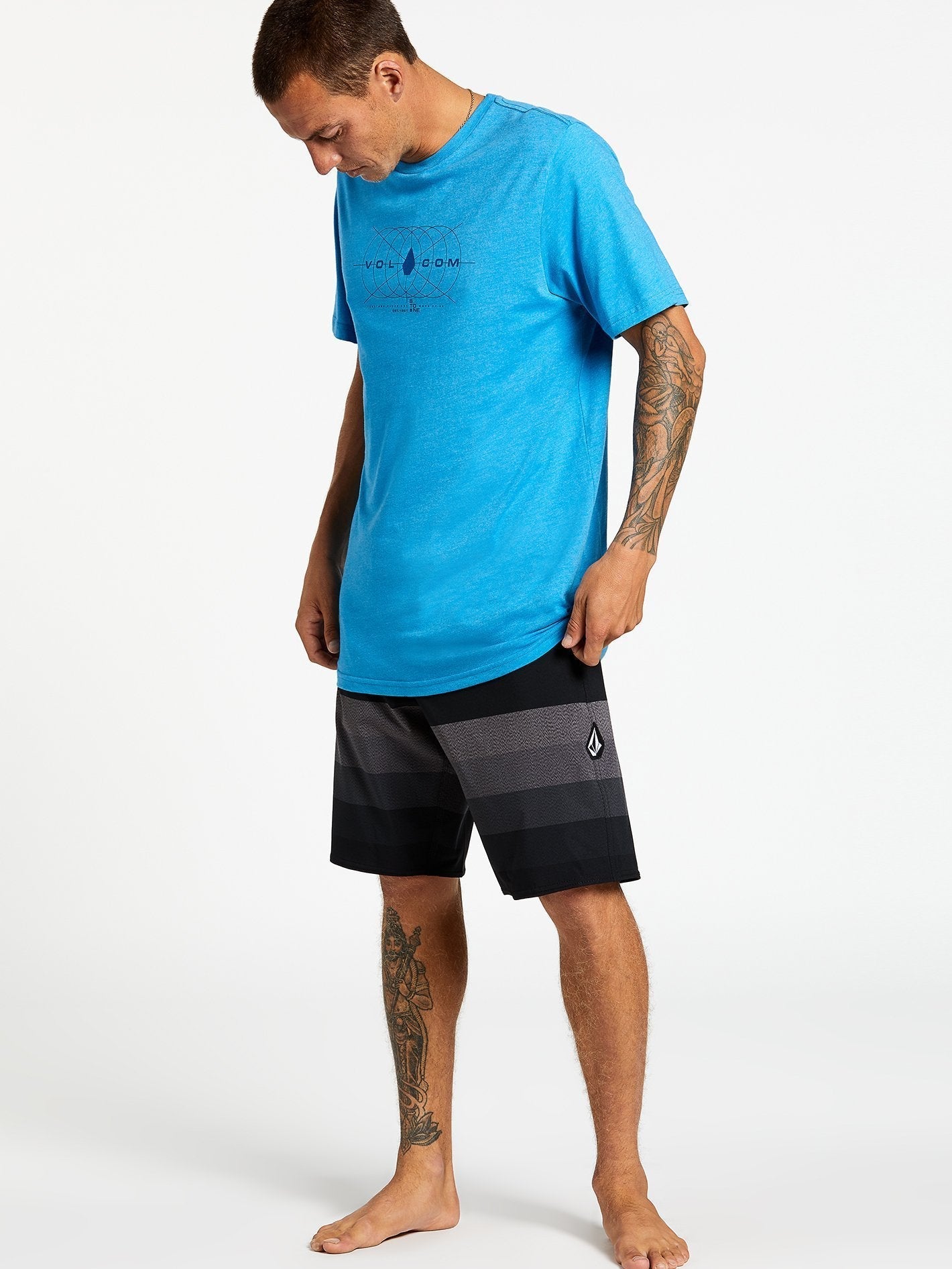 Quarta Static Stoney Boardshort - Black