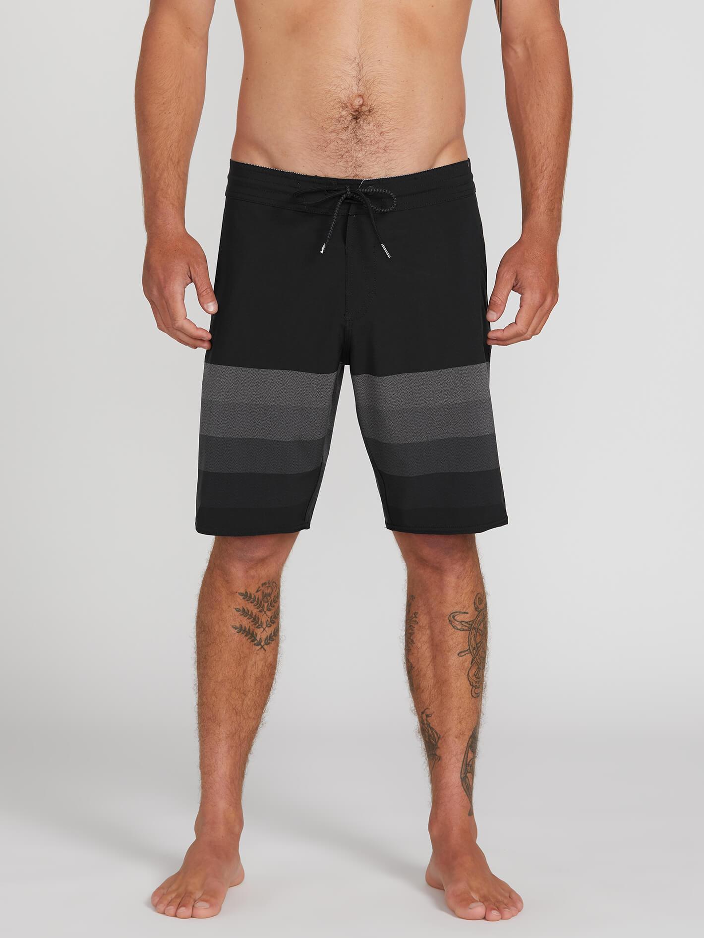 Quarta Static Stoney Boardshort - Black