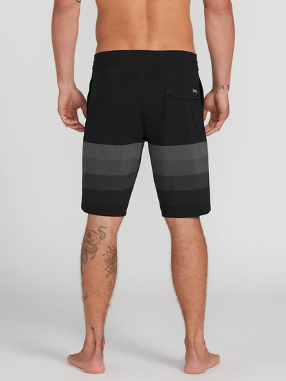 Quarta Static Stoney Boardshort - Black