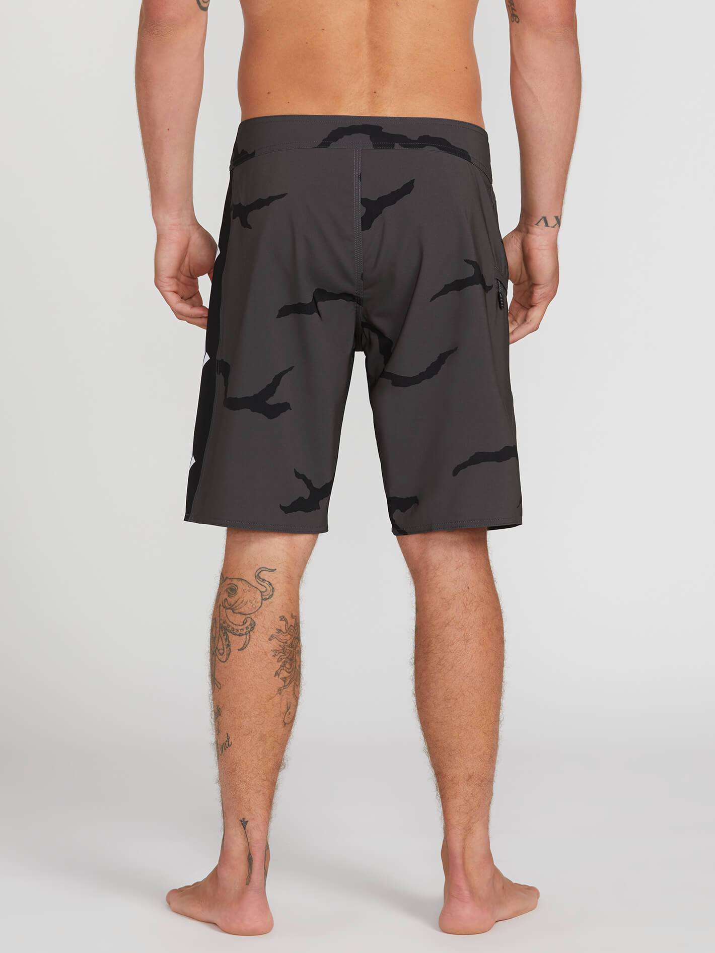 Deadly Stones Mod 20" Boardshort - Dark Charcoal