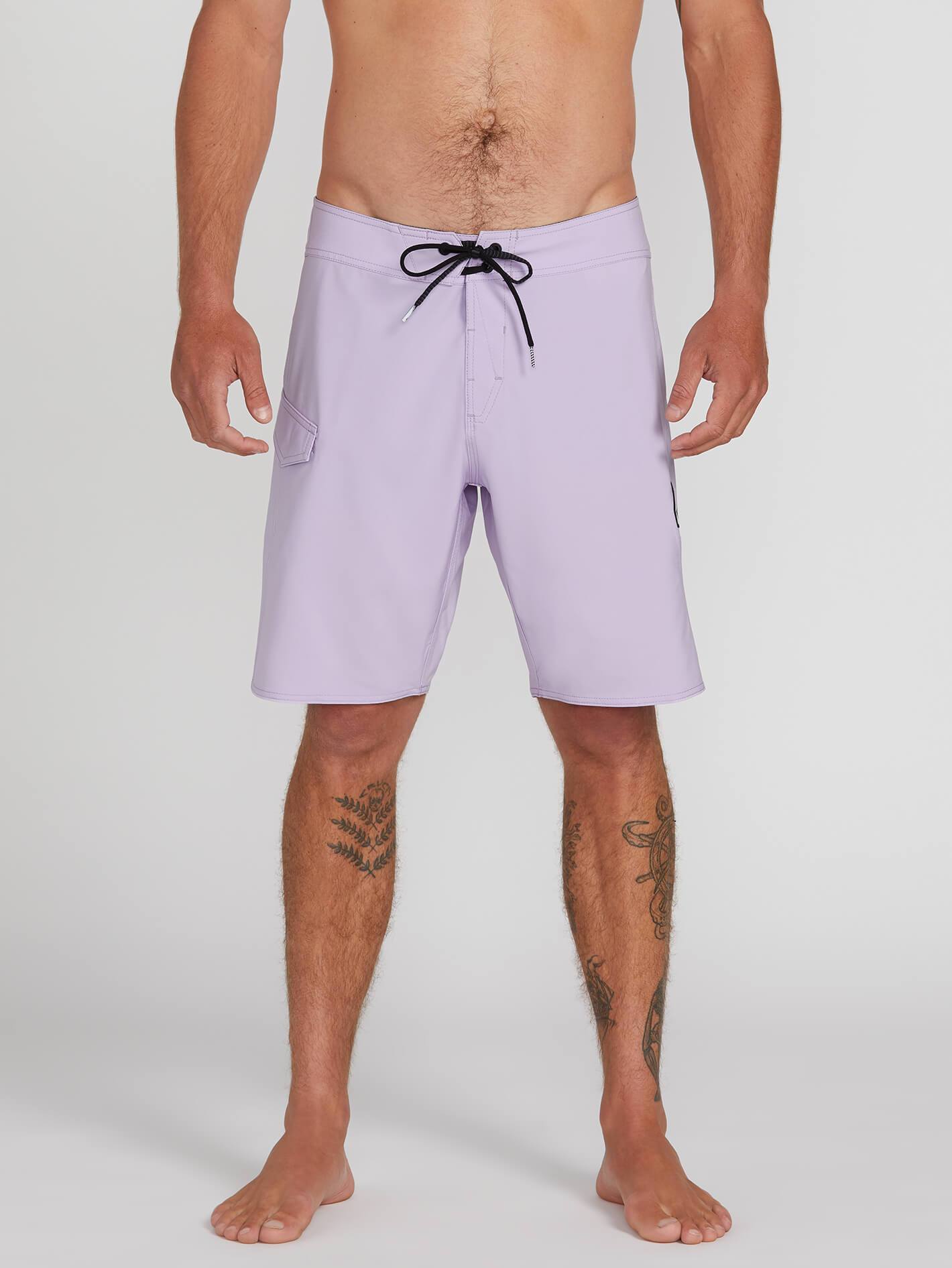 Lido Solid Mod 20" Boardshort - Lilac