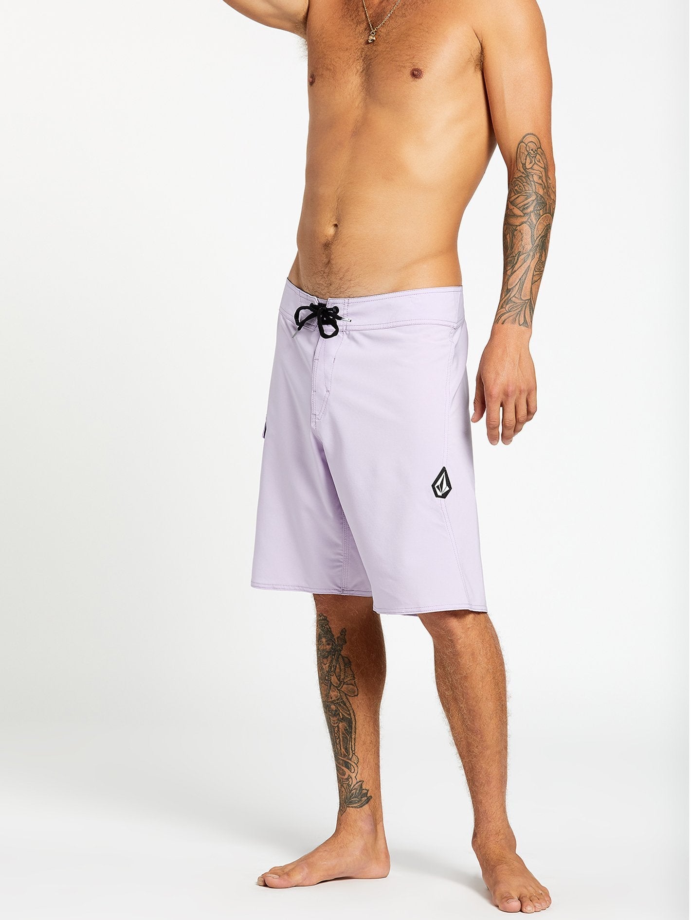 Lido Solid Mod 20" Boardshort - Lilac