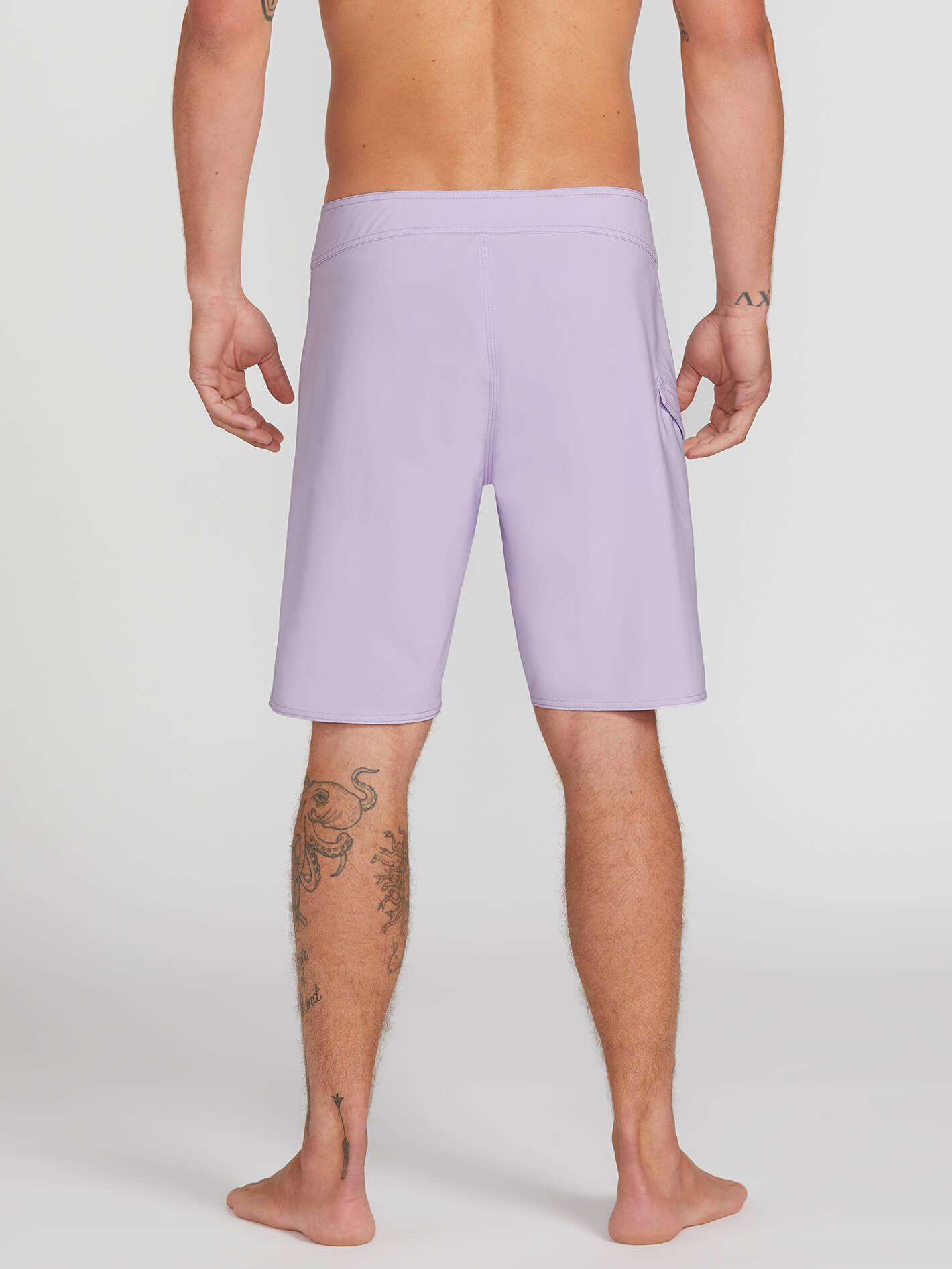 Lido Solid Mod 20" Boardshort - Lilac