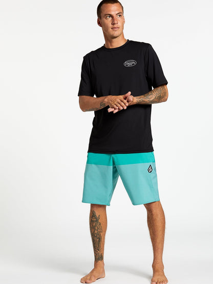 Lido Solid Mod 20" Boardshort - Mysto Green