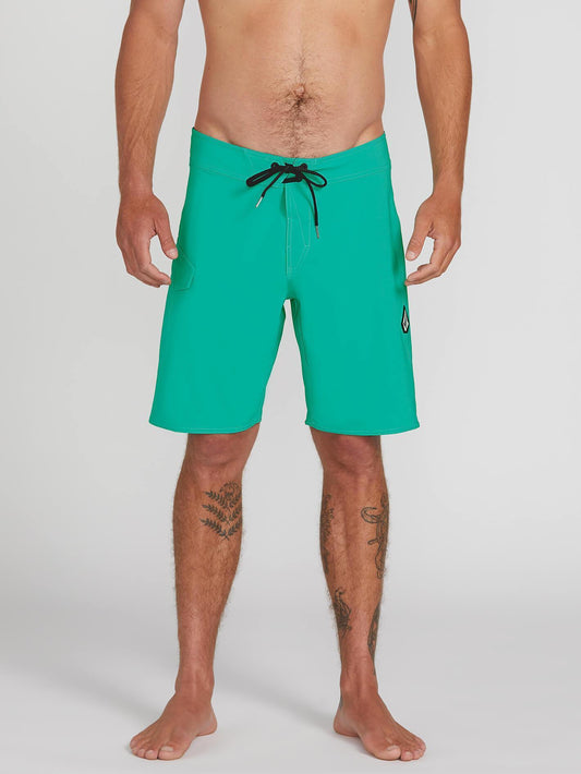 Lido Solid Mod 20" Boardshort - Mysto Green
