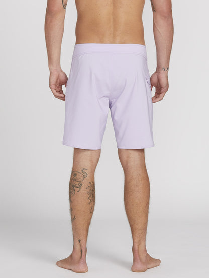 Lido Solid Mod 18" Boardshort - Lilac