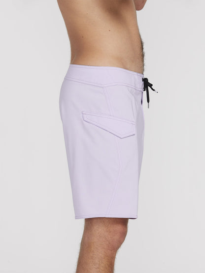 Lido Solid Mod 18" Boardshort - Lilac