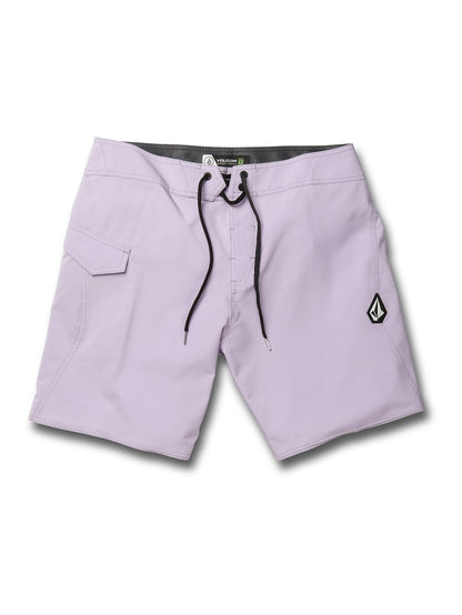 Lido Solid Mod 18" Boardshort - Lilac