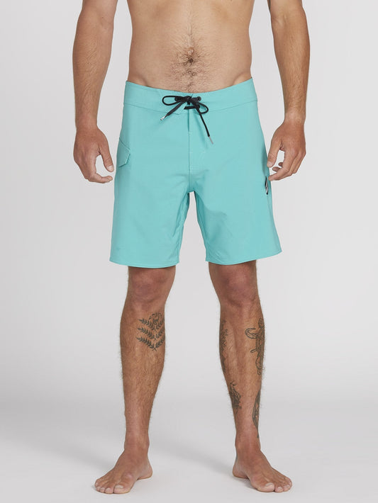 Lido Solid Mod 18" Boardshort - Mysto Green