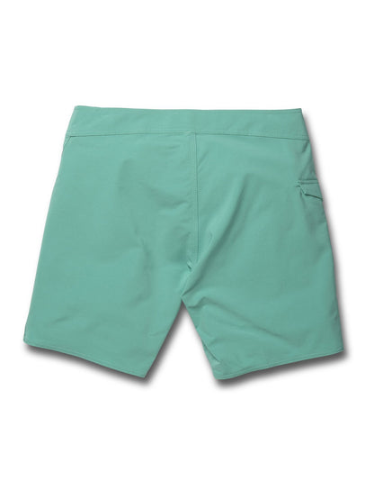 Lido Solid Mod 18" Boardshort - Mysto Green