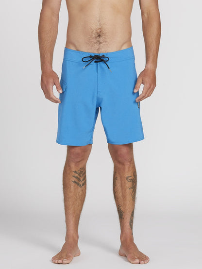 Lido Solid Mod 18" Boardshort - True Blue