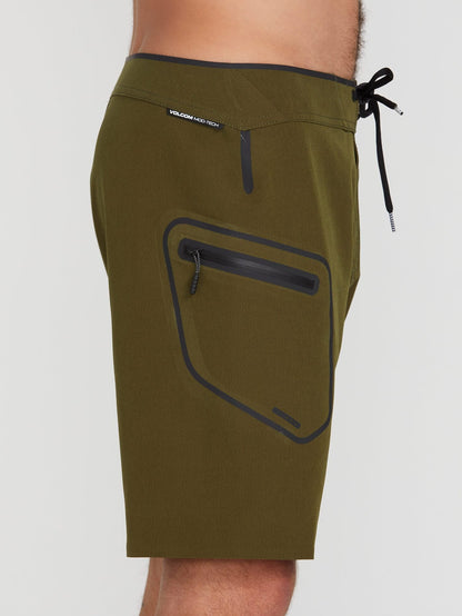 Deadly Plus Mod 20" Boardshort - Military