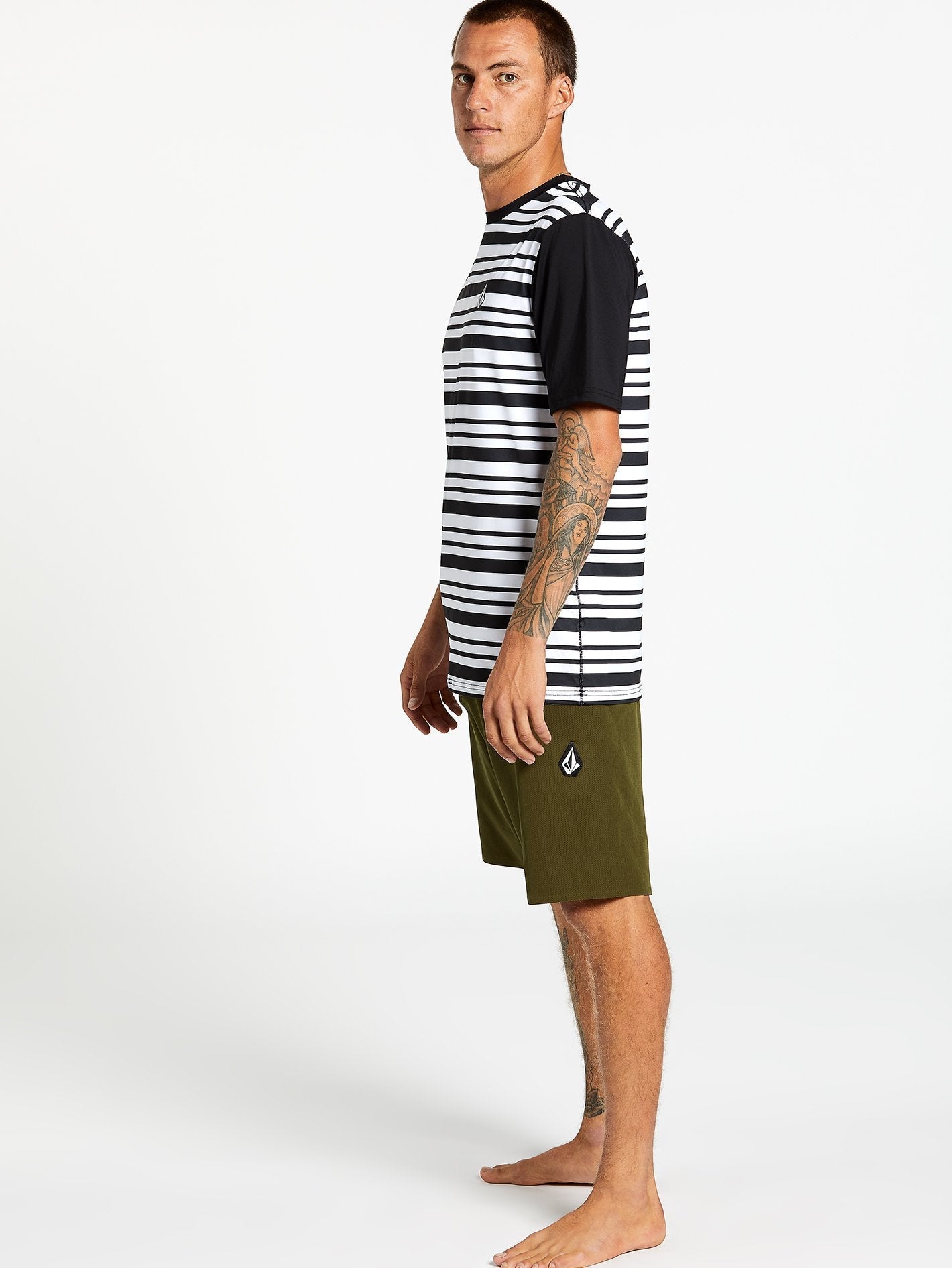 Deadly Plus Mod 20" Boardshort - Military