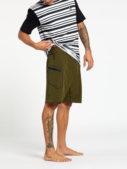 Deadly Plus Mod 20" Boardshort - Military