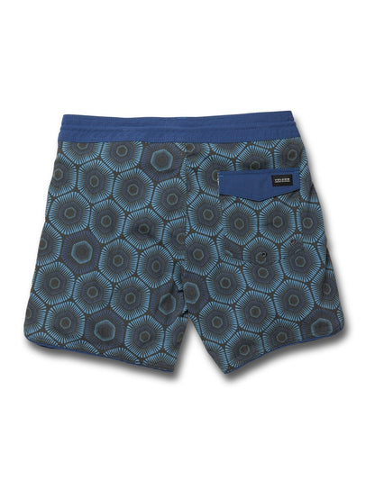 Sun Medallion 16" Boardshort - Black