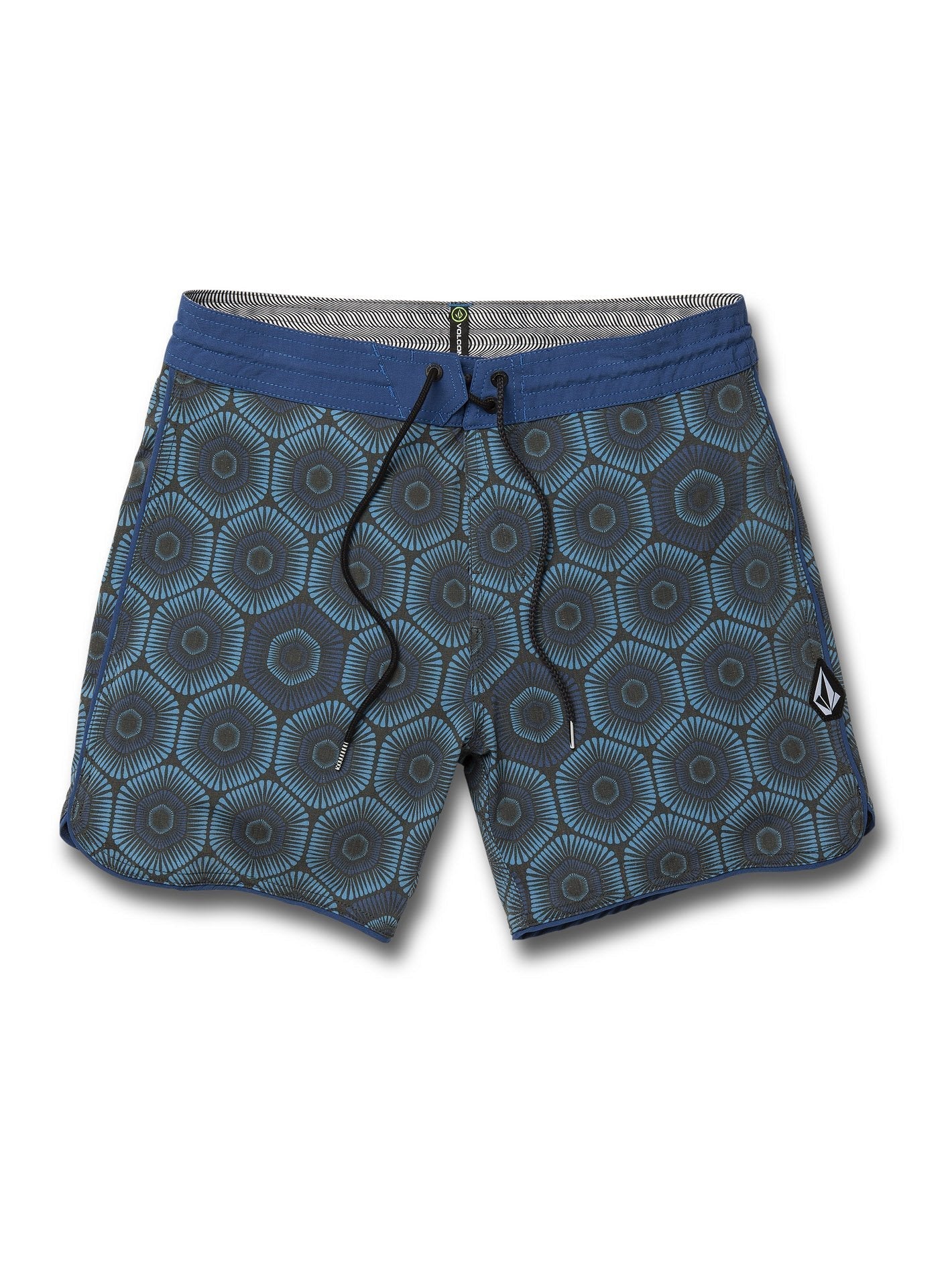 Sun Medallion 16" Boardshort - Black