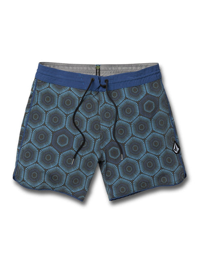 Sun Medallion 16" Boardshort - Black