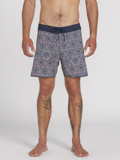 Sun Medallion 16" Boardshort - Navy
