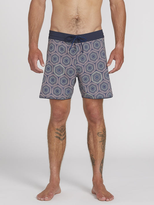 Sun Medallion 16" Boardshort - Navy