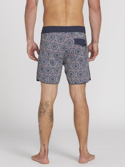 Sun Medallion 16" Boardshort - Navy
