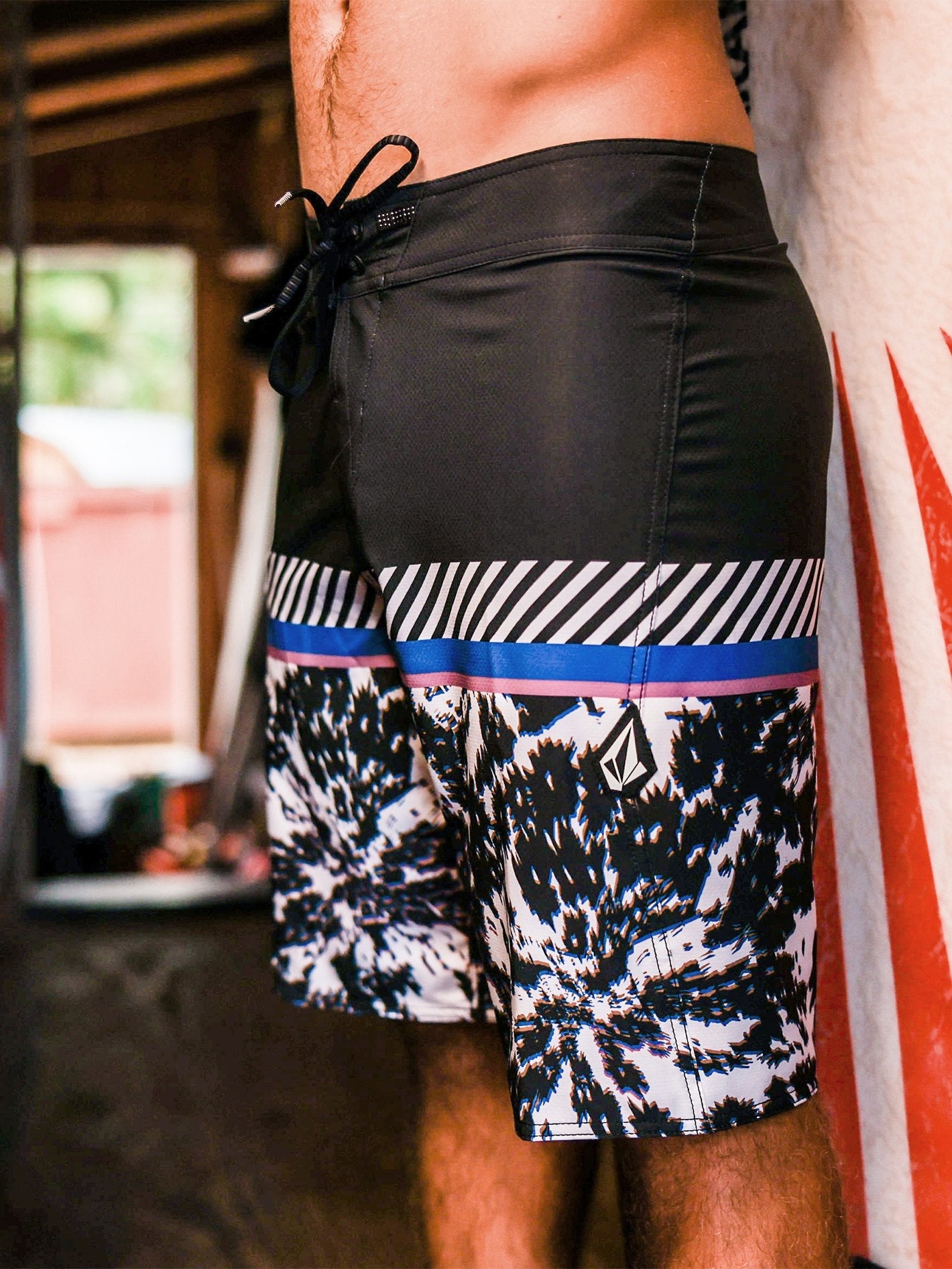 Mod Lido Plus 20" Boardshort - Black
