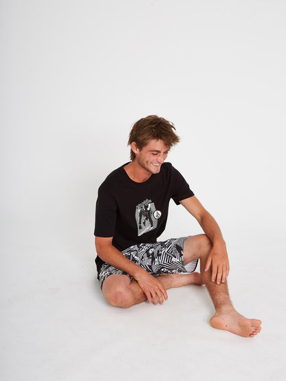 Mod Lido Print 20" Boardshort - Black